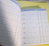 Retired Dog Breed GREYHOUND Vinyl Softcover Address Book by Robert May