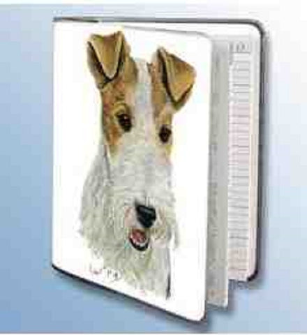 Retired Dog Breed WIREHAIR FOX TERRIER Softcover Address Book by Robert May