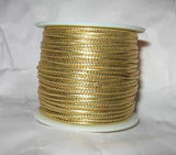 Unwired Metallic Gold Cording 1/8" wide 10 yrds CLEARANCE SALE