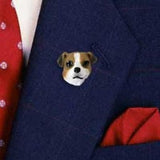 Resin Pin JACK RUSSELL BROWN Dog Hat Pin Tietac Pin Jewelry...Clearance Priced