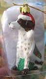 Delicate GERMAN SHORTHAIR II Blown Glass Dog Breed Xmas Ornament RETIRED