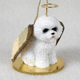 Small Angel BICHON FRISE Dog Breed Angel Christmas Holiday Ornament