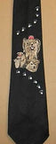 Mens Necktie YORKIE YORKSHIRE TERRIER Dog Polyester Tie....Clearance Priced