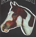 Die-cut PAINT HORSE Horse Head Flexible Vinyl Car Magnet...Clearance Priced