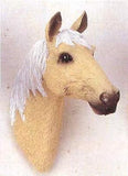 CLEARANCE...Frig Magnet Horse Head PALOMINO Resin Magnet