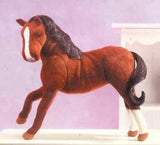 Myrtlewood Stables LAUREN Warmblood Plush Toy Horse w/poseable legs