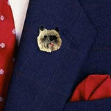 Resin Pin CAIRN TERRIER WHEATEN  Dog Hat Pin Tietac Pin Jewelry...Clearance Priced