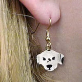Dangle Style DALMATIAN Dog Head Resin Earrings Jewelry...Clearance Priced