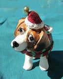 Cutie BEAGLE Silly Dog Breed Resin Christmas Ornament...Clearance Priced