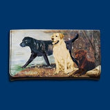 Wallet LABRADOR RETRIEVER Dog Breed Tri-fold Wallet Checkbook...Clearance Priced