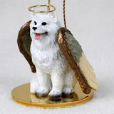 Small Angel SAMOYED Dog Breed Angel Christmas Holiday Ornament