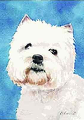 Garden Flag Westie Westhighland Terrier Dog Small Outdoor Garden Flag USA