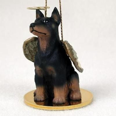 Small Angel DOBERMAN Dog Breed Angel Christmas Holiday Ornament