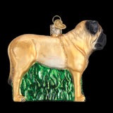 Old World Christmas ENGLISH MASTIFF Blown Glass Dog Breed Ornament