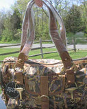 Designer Sydney Love EQUESTRIAN THEME Fabric Horse Satchel Purse