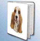 Retired Dog Breed BASSET HOUND Vinyl Softcover Address Book by Robert May