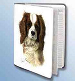 Retired Dog Breed CAVALIER KING CHARLES Vinyl Softcover Address Book by Robert May