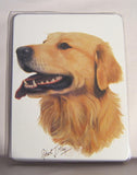 Retired Dog Breed GOLDEN RETRIEVER Vinyl Softcover Address Book by Robert May