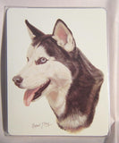Retired Dog Breed SIBERIAN HUSKY Vinyl Softcover Address Book by Robert May