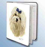 Retired Dog Breed MALTESE Vinyl Softcover Address Book by Robert May