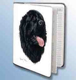 Retired Dog Breed NEWFOUNDLAND Vinyl Softcover Address Book by Robert May