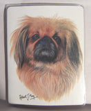 Retired Dog Breed PEKINGESE Vinyl Softcover Address Book by Robert May