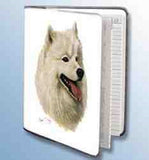 Retired Dog Breed SAMOYED Vinyl Softcover Address Book by Robert May