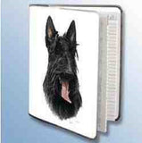 Retired Dog Breed SCOTTISH TERRIER Vinyl Softcover Address Book by Robert May