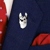 Resin Pin GREAT DANE HARLEQUIN Dog Hat Pin Tietac Pin Jewelry...Clearance Priced